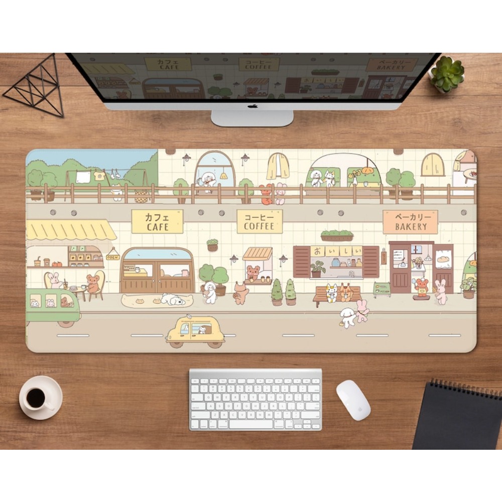 Gaming Accessories Shop - ร้านขายต้นไม้ บันนี่แบร์ ฟลาวเวอร์ ช็อป, แผ่นรองเมาส์ลายคาวาอี้, อุปกรณ์จัดระเบียบโต๊ะทำงานและถาด,