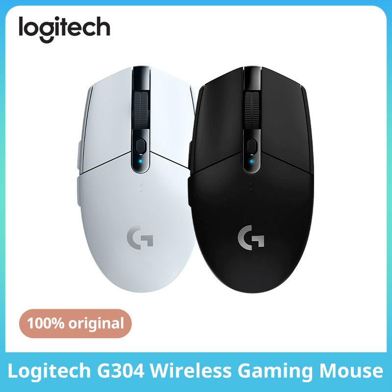 Logitech Mouse G Pro X Superlight - Logitech เมาส์เล่นเกมไร้สายความเร็วสูง G304 6ปุ่มตั้งโปรแกรมได้12000DPI เมาส์ไร้สาย RGB