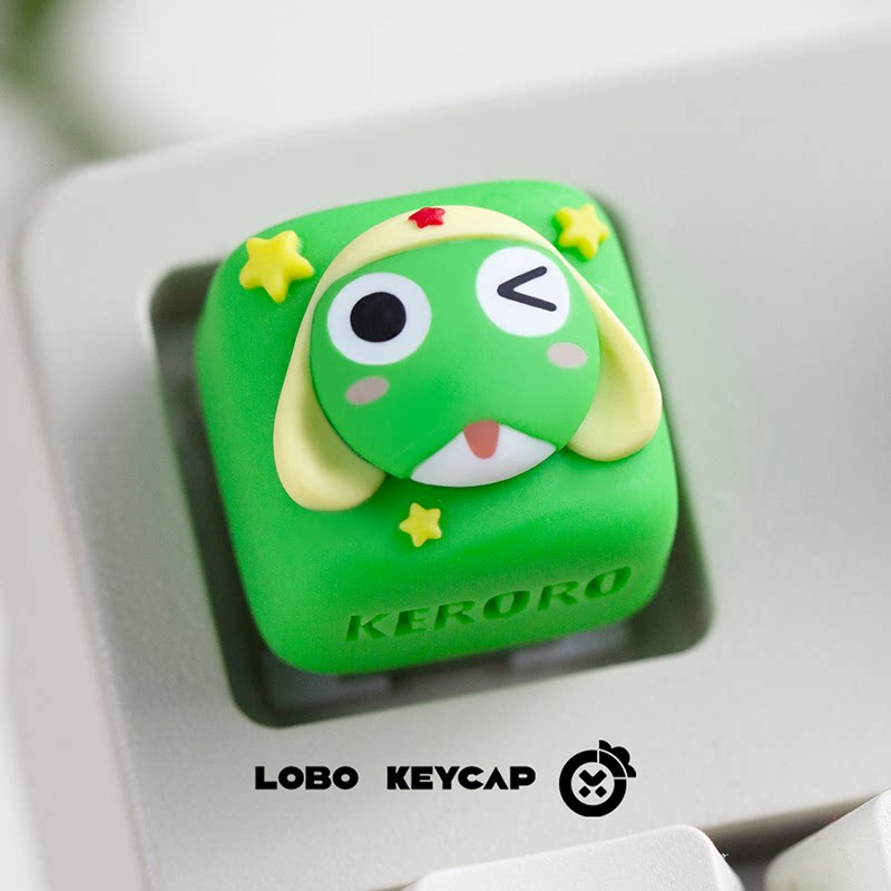 คีย์แคปธีมอนิเมะเคโรโรคีย์บอร์ - Gaming Accessories Aesthetic บทวิจารณ์และราคา