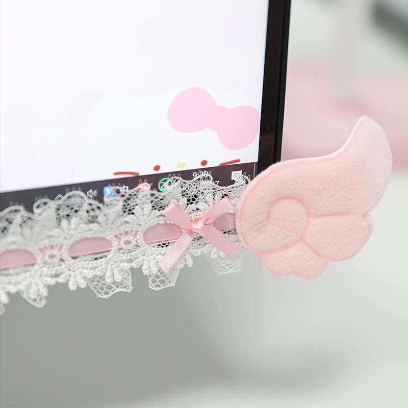 กรอบตกแต่งจอภาพลายลูกไม้น่ารัก - Accessories For Your Gaming Room บทวิจารณ์และราคา
