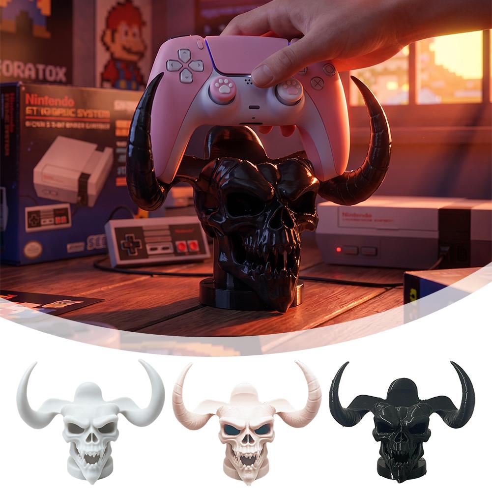 ที่วางจอยเกมรูปหัวกะโหลกปีศาจส - Gaming Accessories For Room บทวิจารณ์และราคา