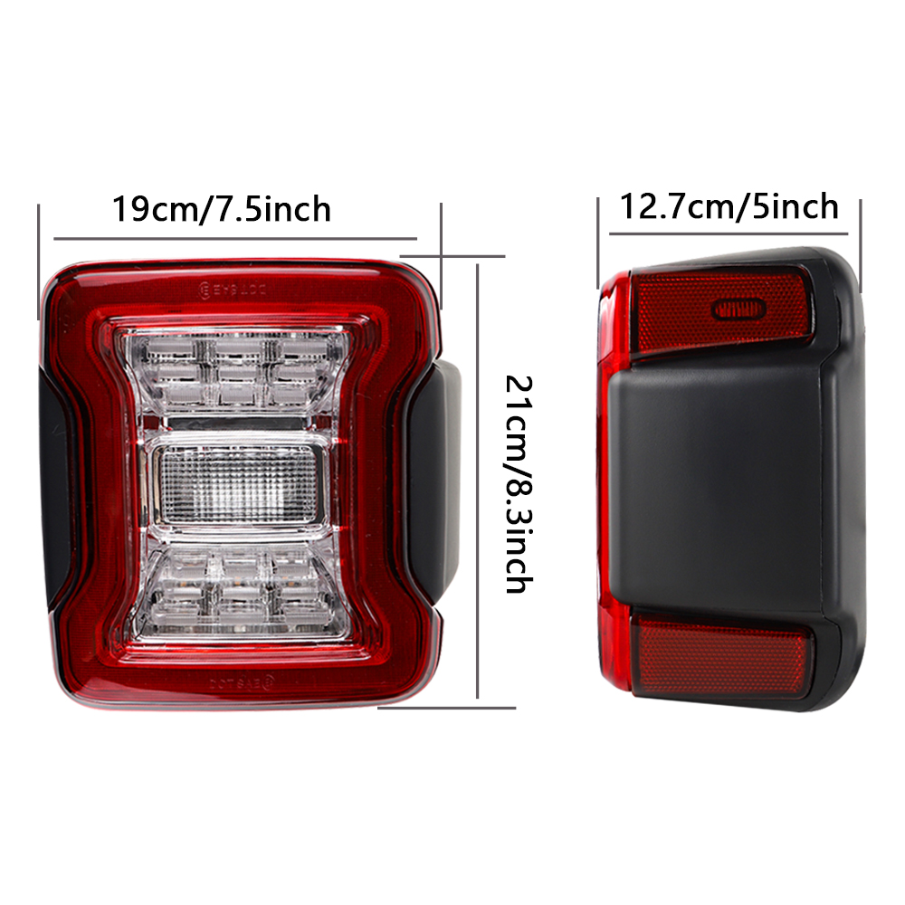 ไฟท้าย LED สําหรับ JEEP Wrangl - Gaming Accessories Rack บทวิจารณ์และราคา